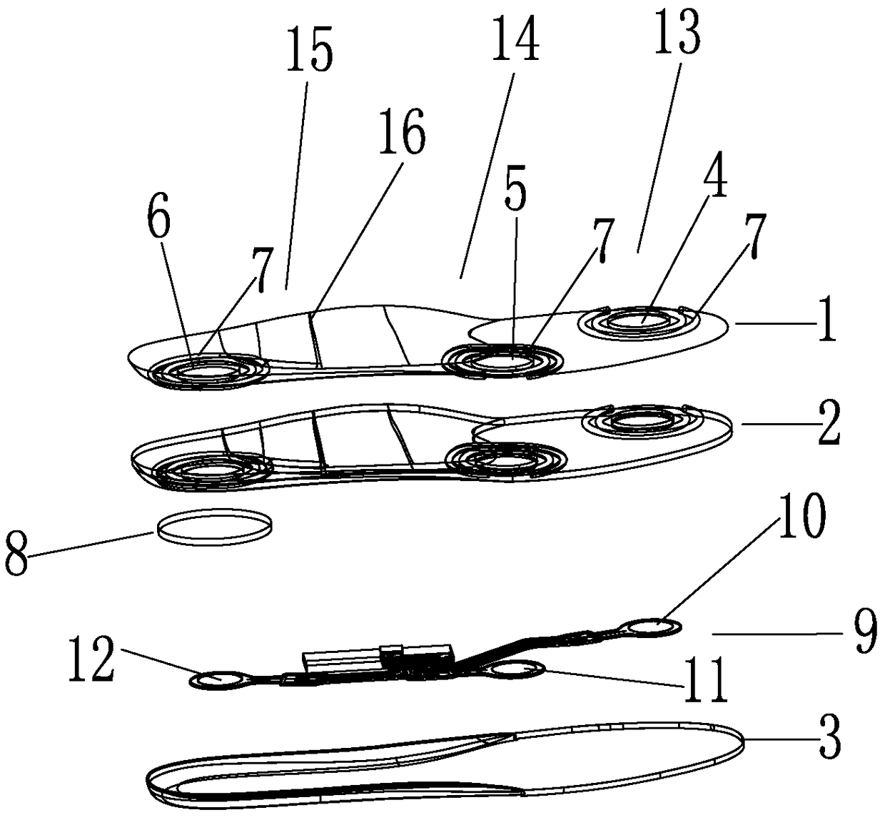 Health monitoring insole