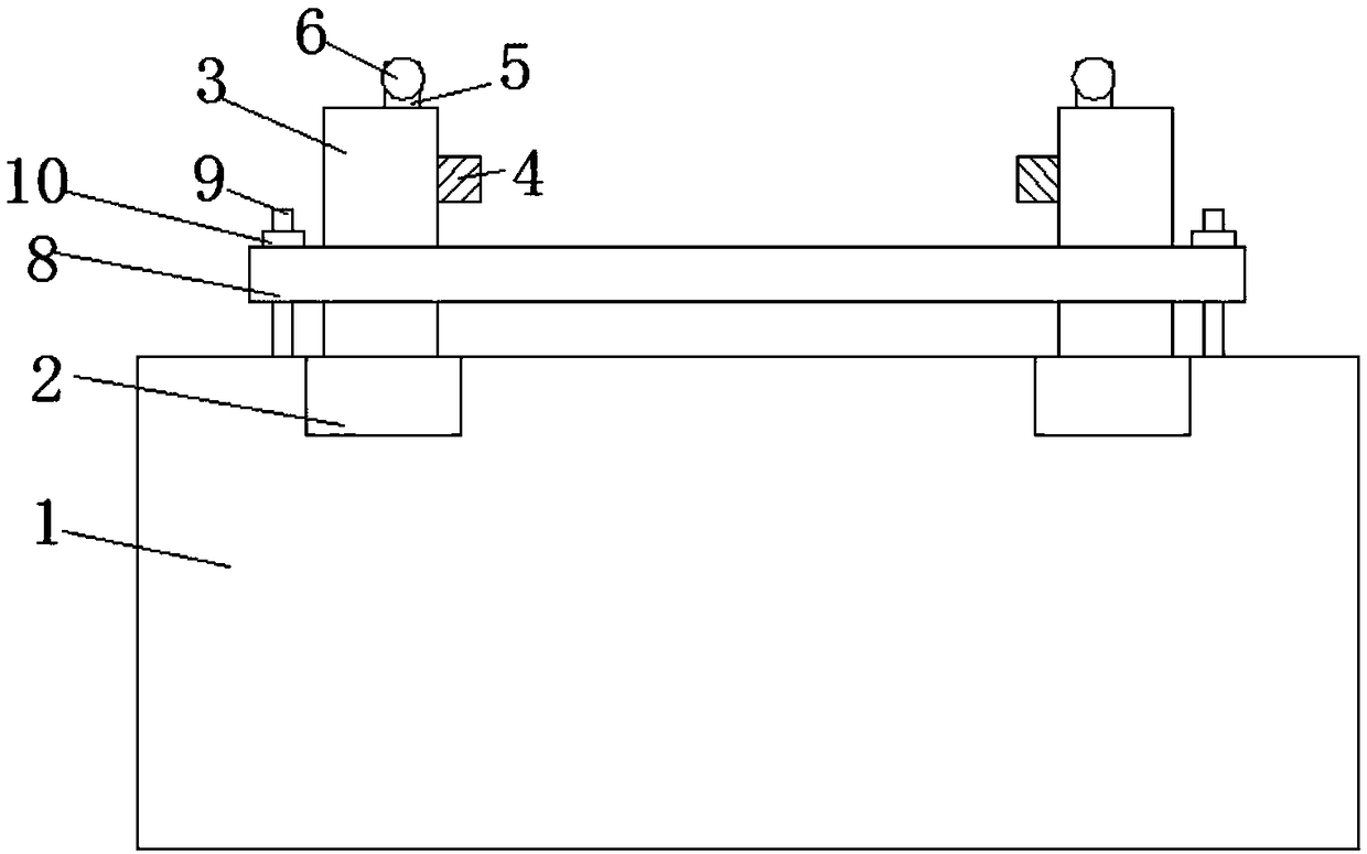 Workbench used for processing wood pallet