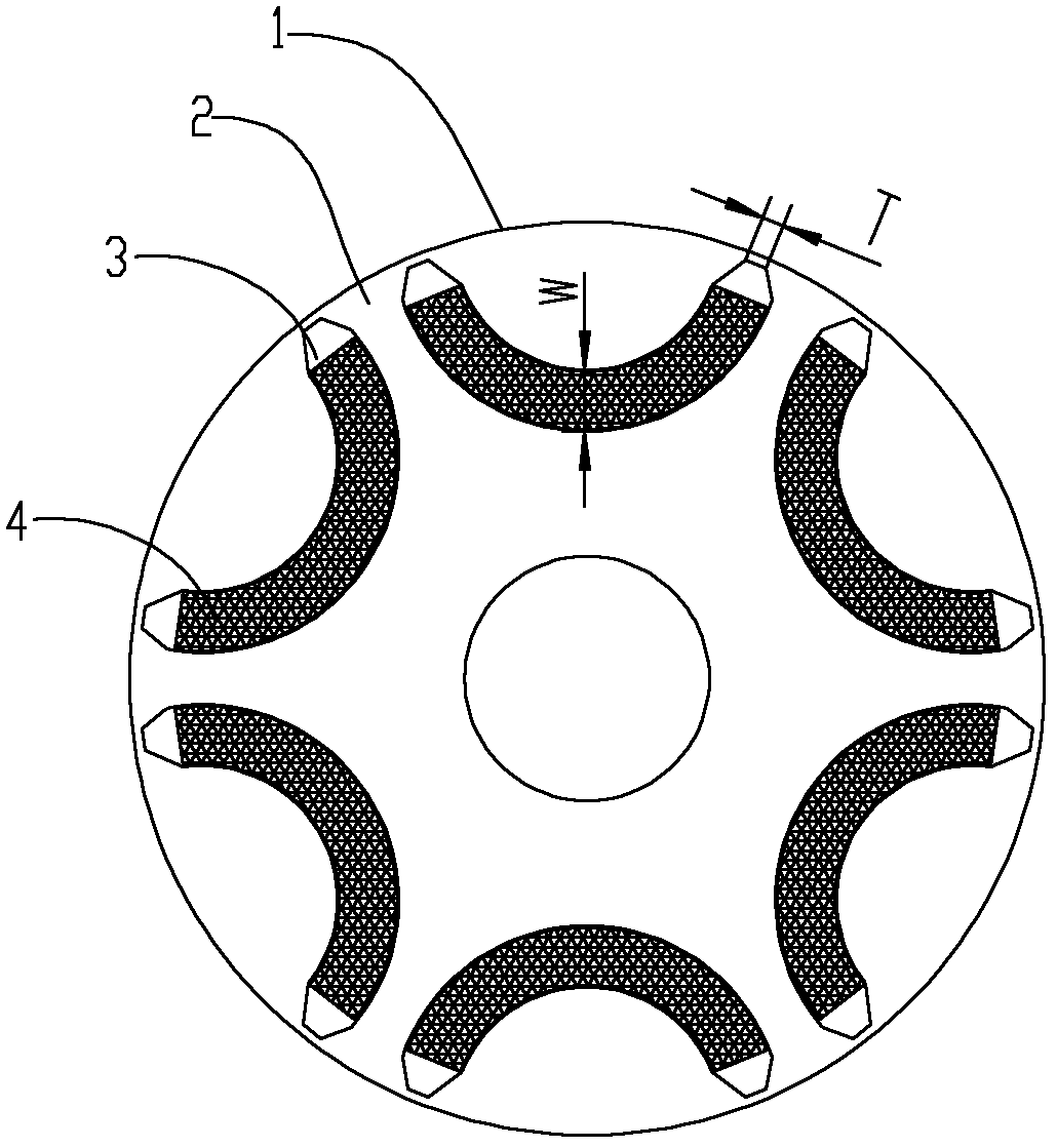 Permanent magnet auxiliary synchronized reluctance motor rotor and motor thereof and installation method of motor