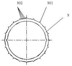 Hydraulic windlass with rope guider