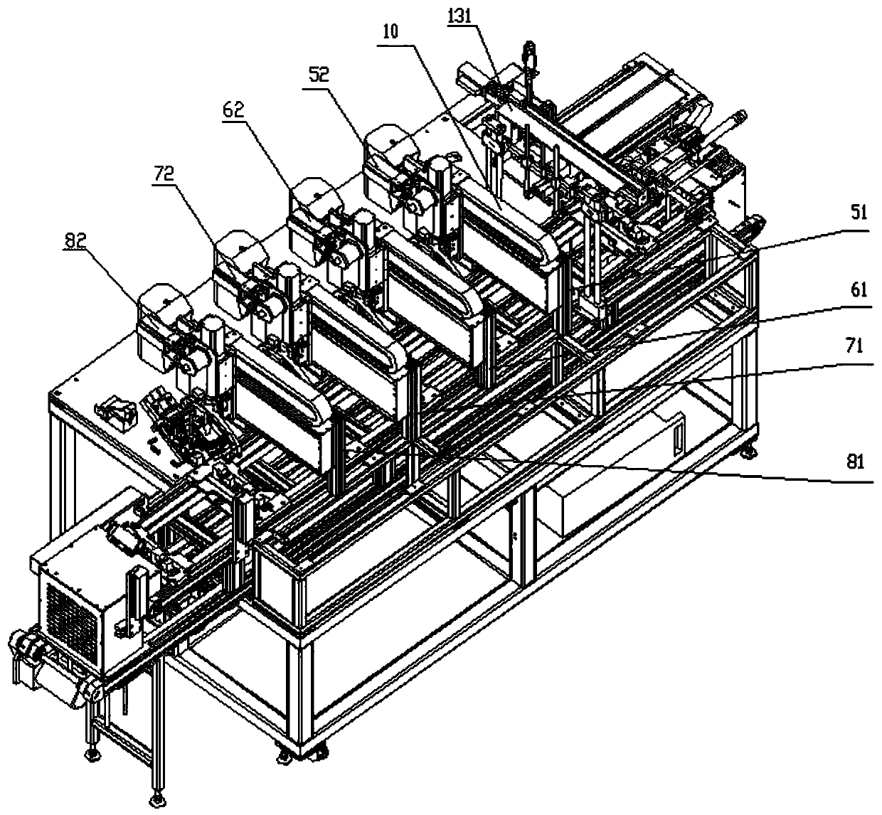 Multi-layer circuit board welding device convenient to adjust