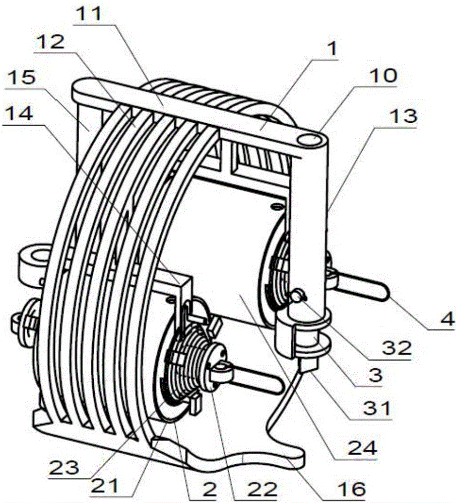 Segmental-appendage-free robot