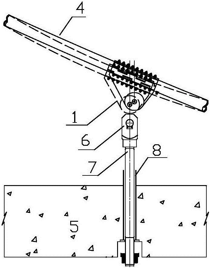 A Rigid Boom Pushing and Sliding Device and Its Sliding Method