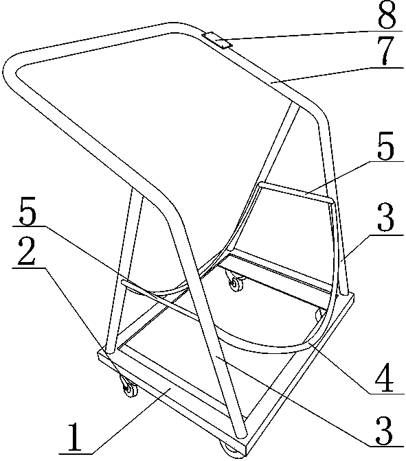 Support of push-pull type air blower for simulating air exhaust environment during automobile running