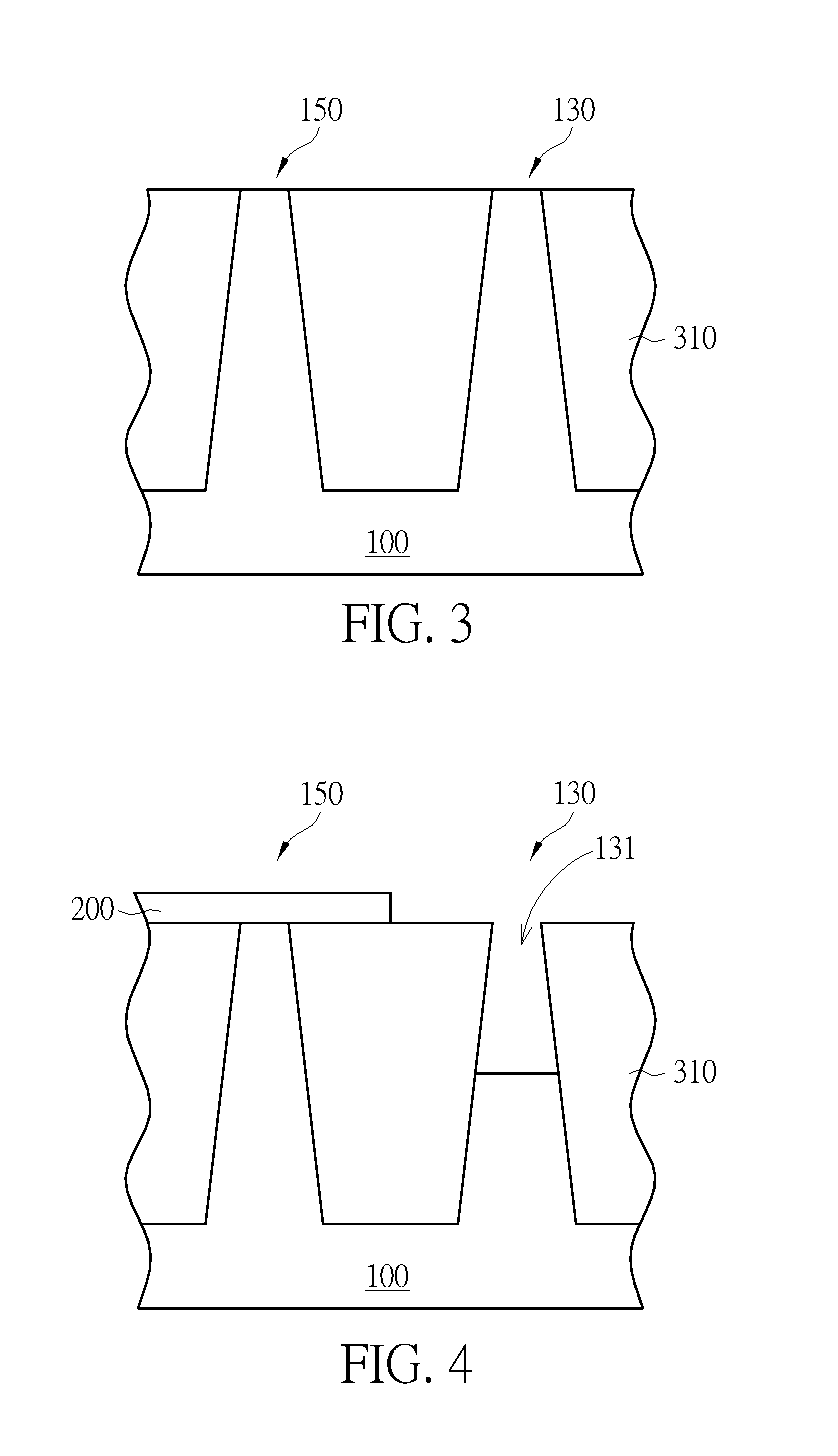 Fin shape structure