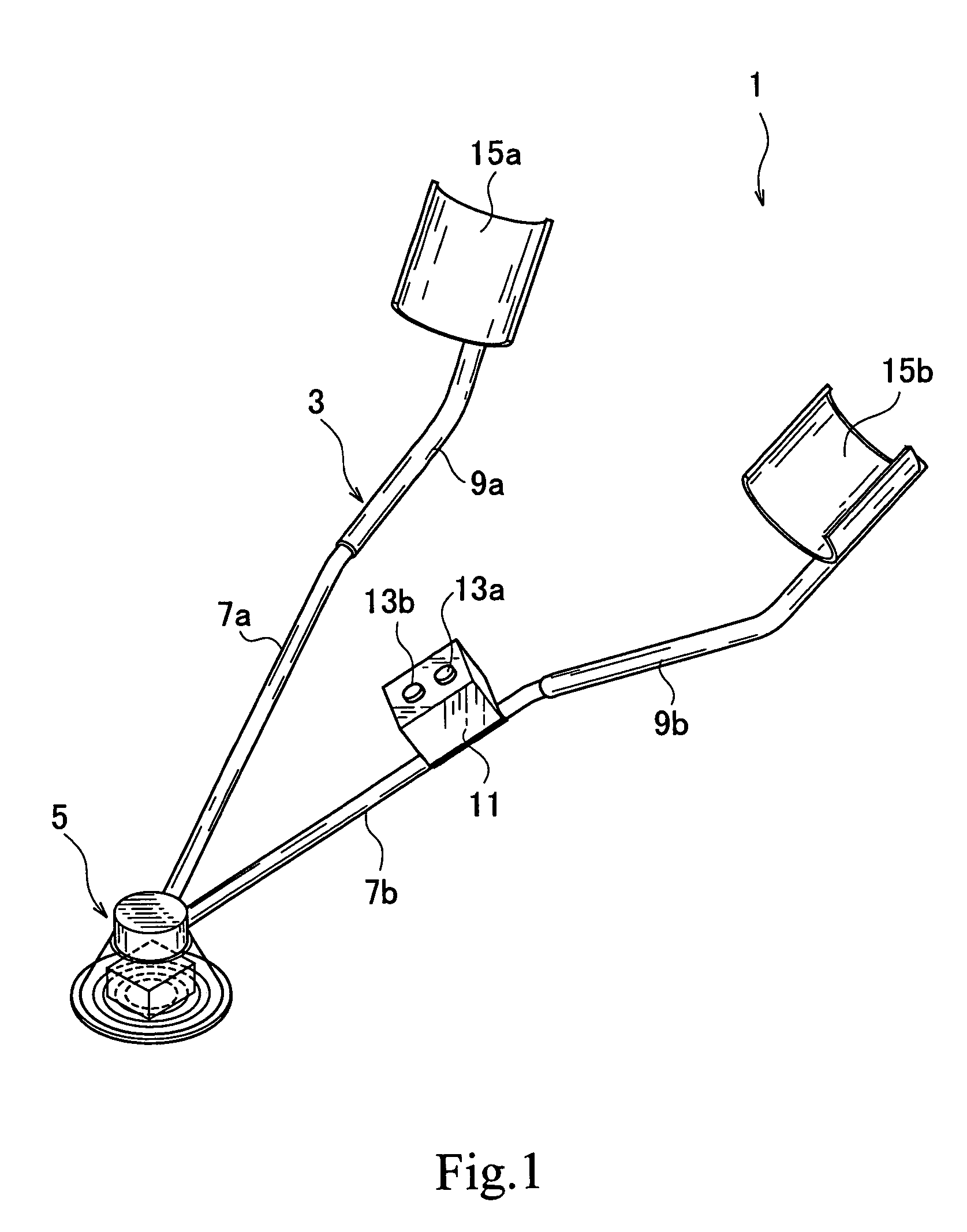 Buried structure detection device