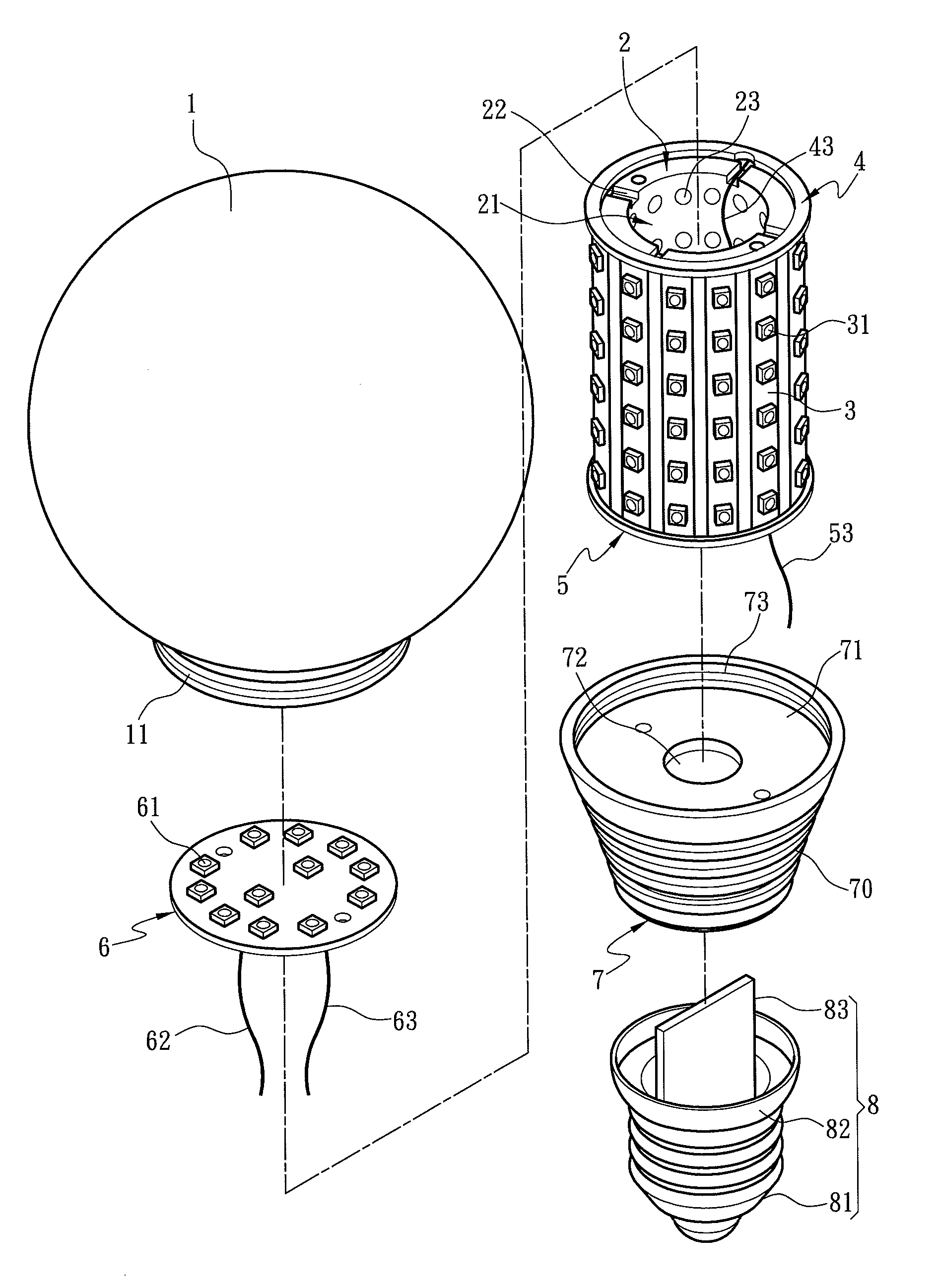 LED light bulb