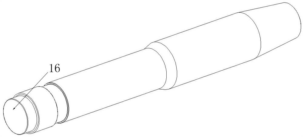 Maintainable tensioning device for engineering machinery crawler belt