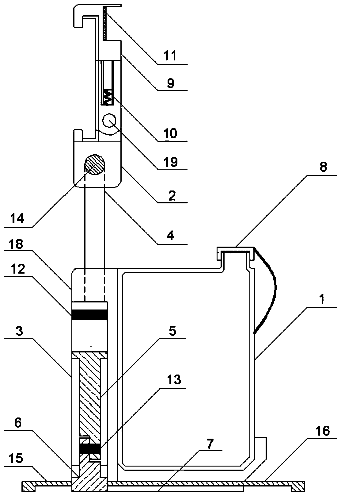 Combined mobile phone holder