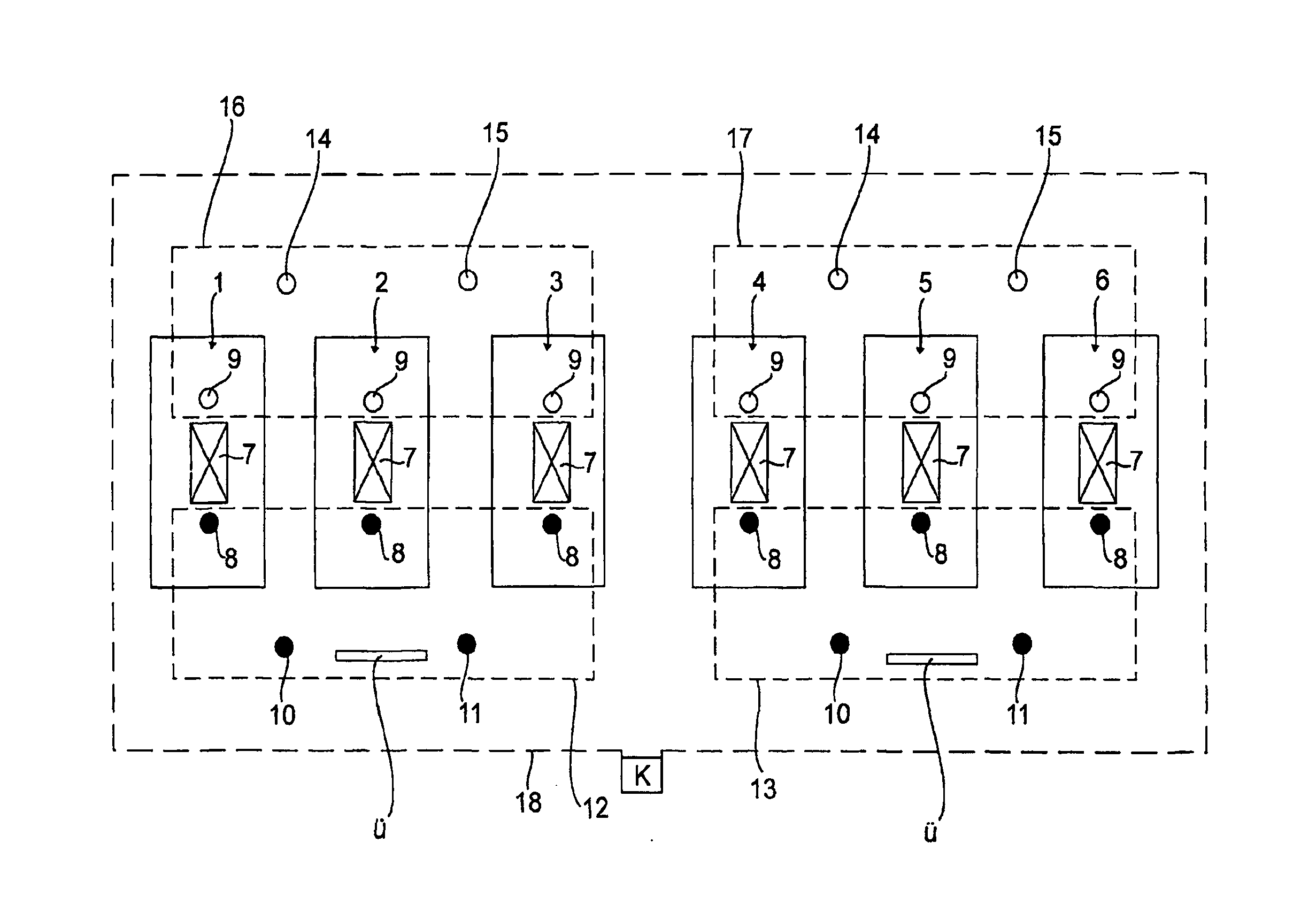 Device for coordinating patient care in hospitals, nursing homes, doctors offices or the like and method for operating such a device