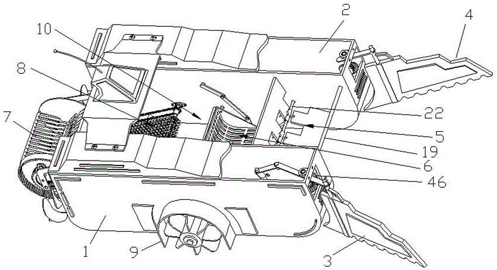 A water surface garbage and phytoplankton cleaning boat