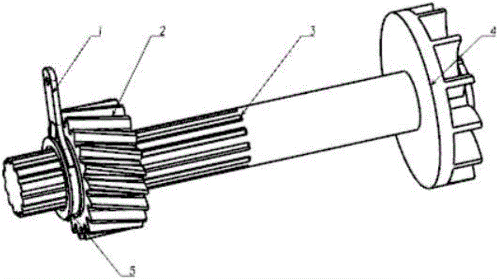 Three-stage recycling system for automobile exhaust gas