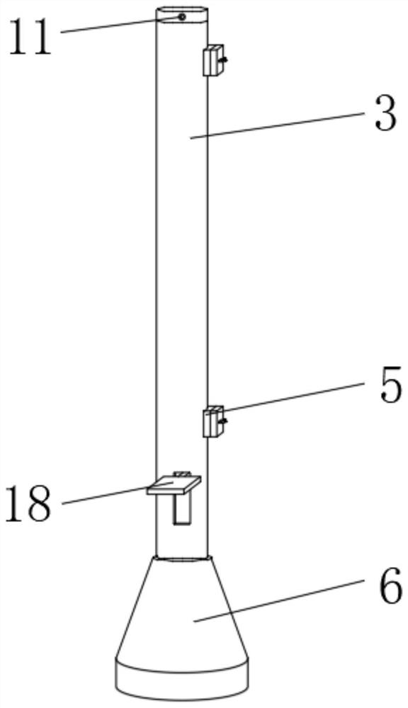 Warning device for electric power engineering