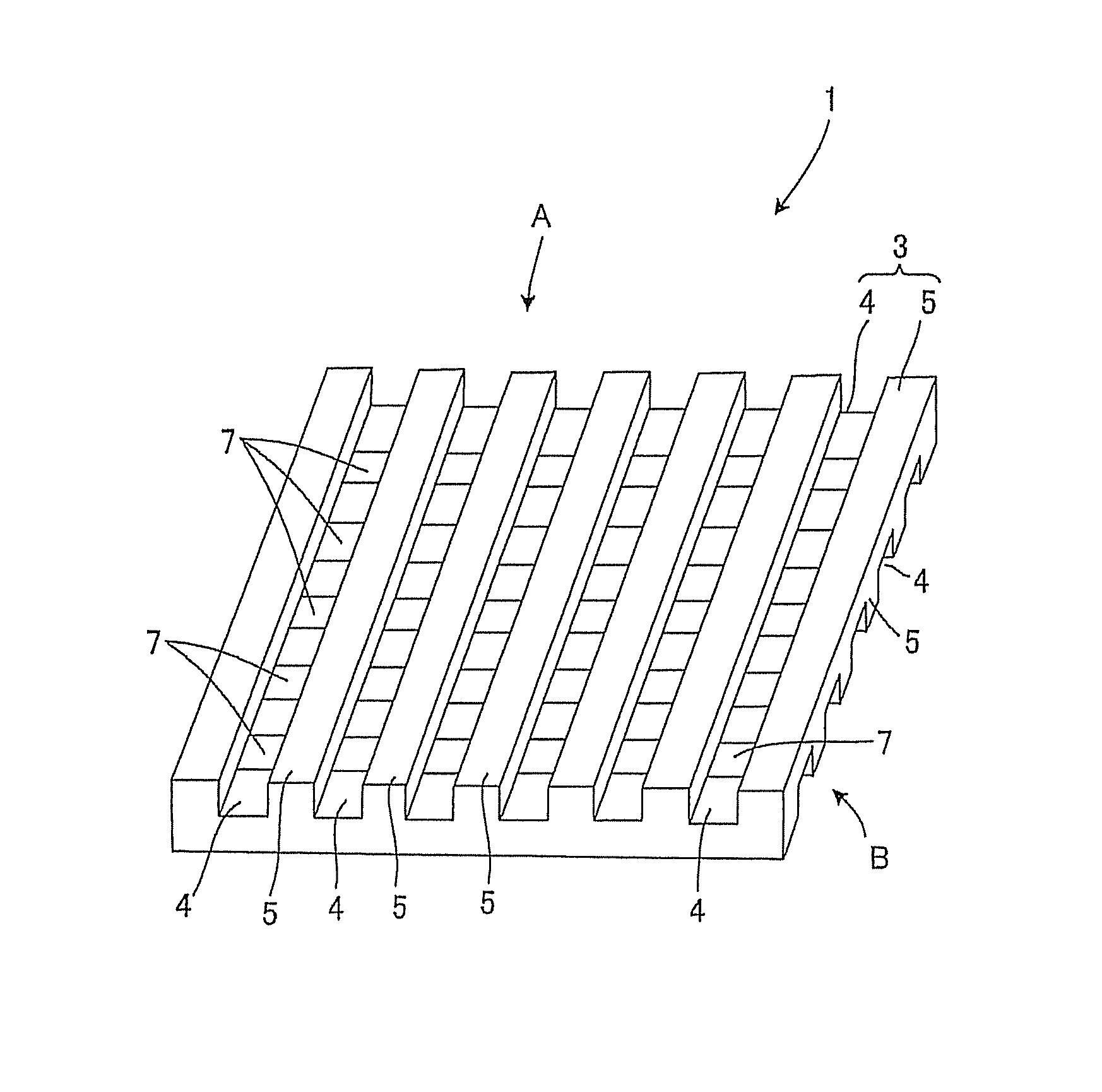 Kiln tool plate for firing ceramic material