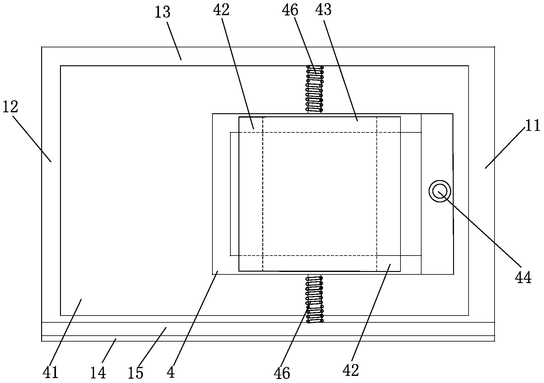 Sponge training long jump device