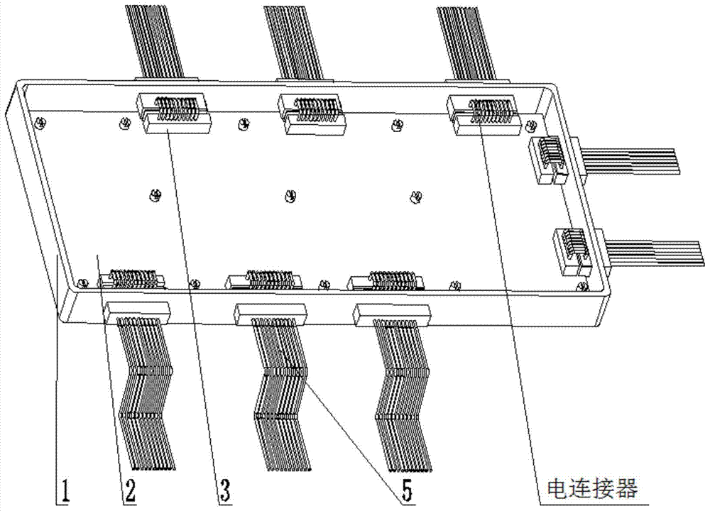 A control circuit board electromagnetic shielding sealing device