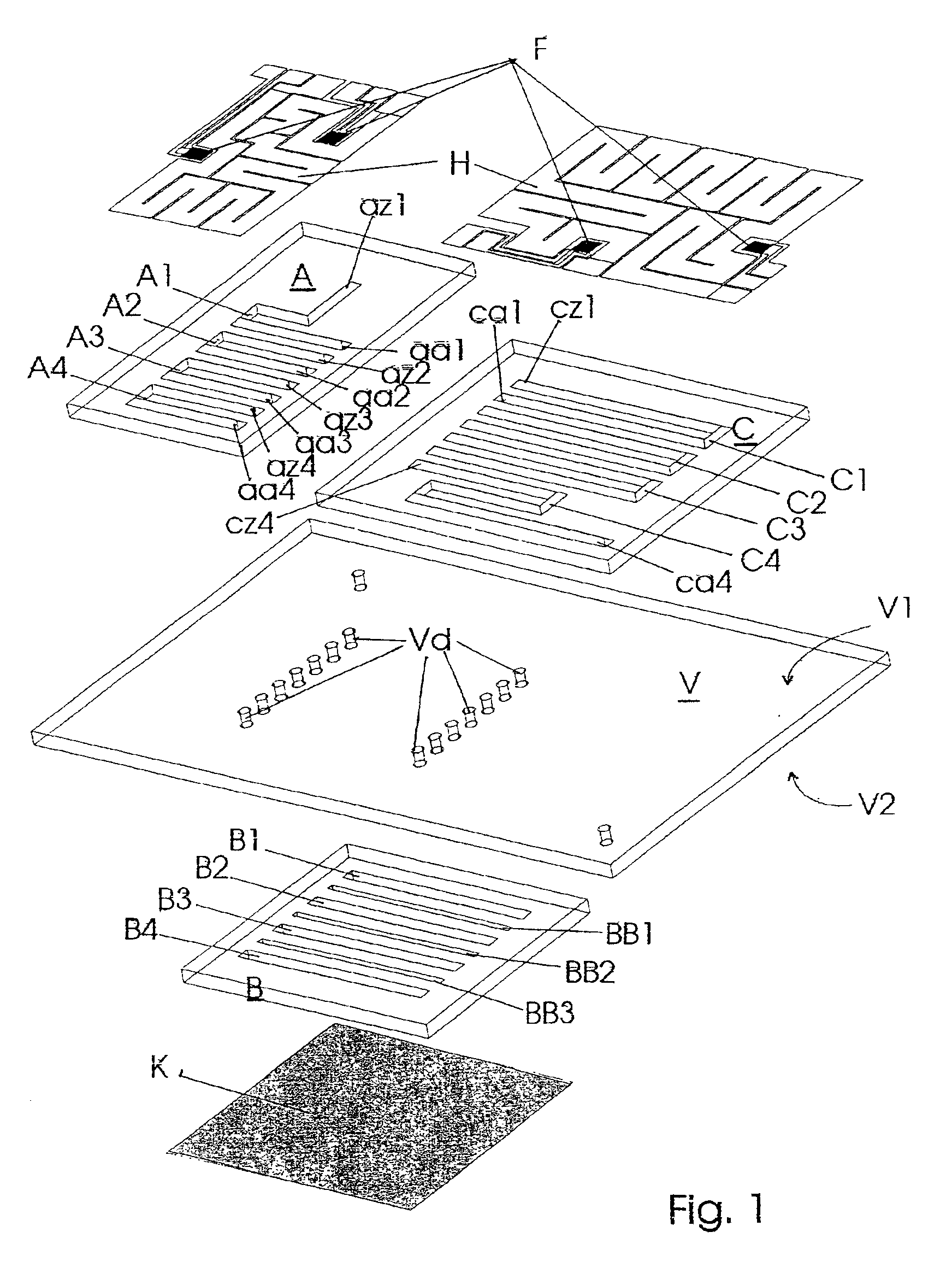 Miniaturized temperature-zone flow reactor