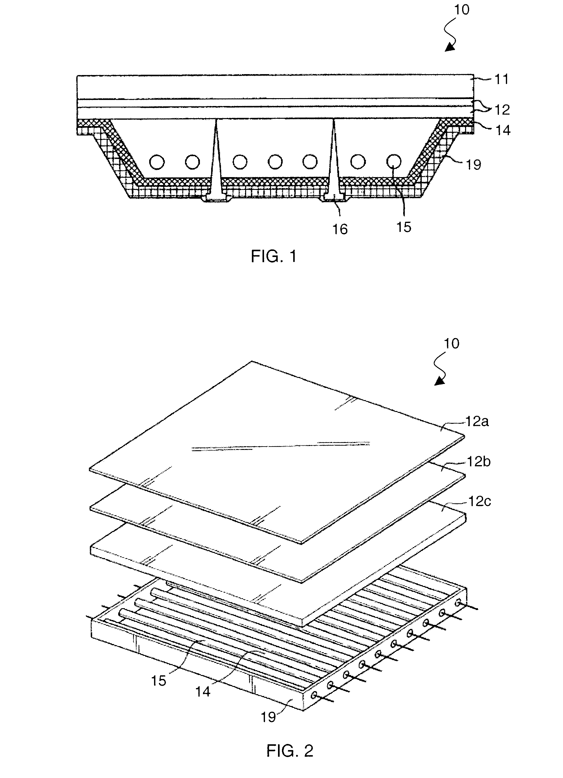 System for improved backlight illumination uniformity