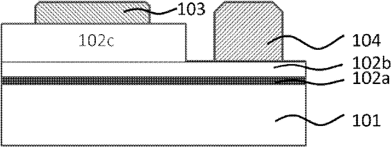 Gallium nitride schottky rectifier with metal substrate and production method thereof