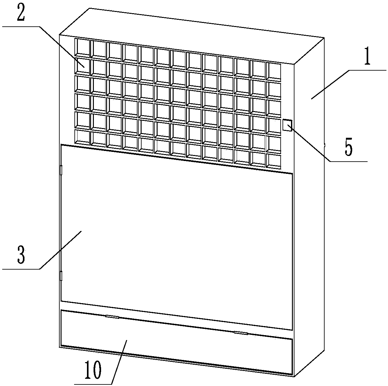 Smart cigarette selling shelf based on Internet of things, selling method and counting method