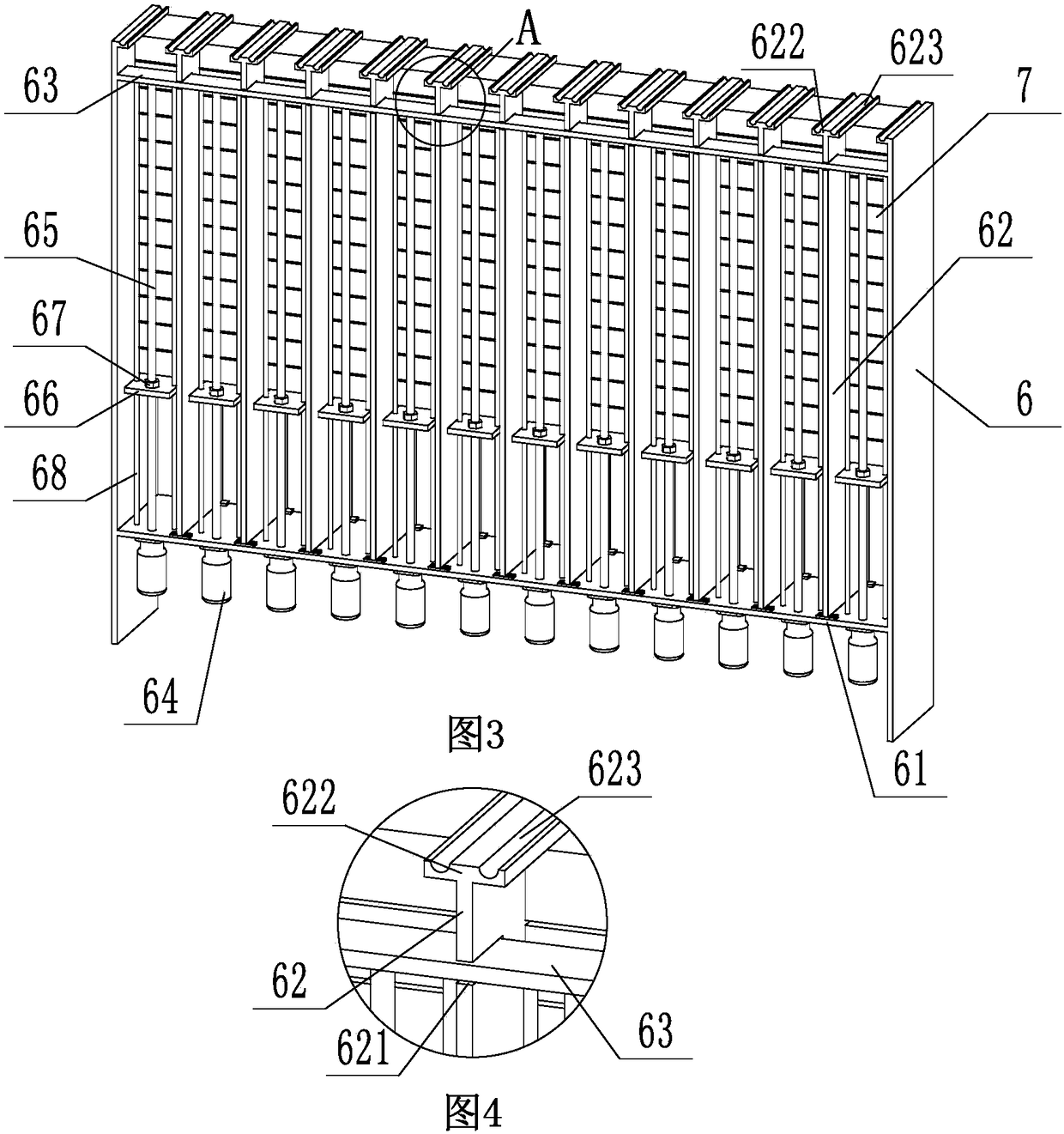 Smart cigarette selling shelf based on Internet of things, selling method and counting method