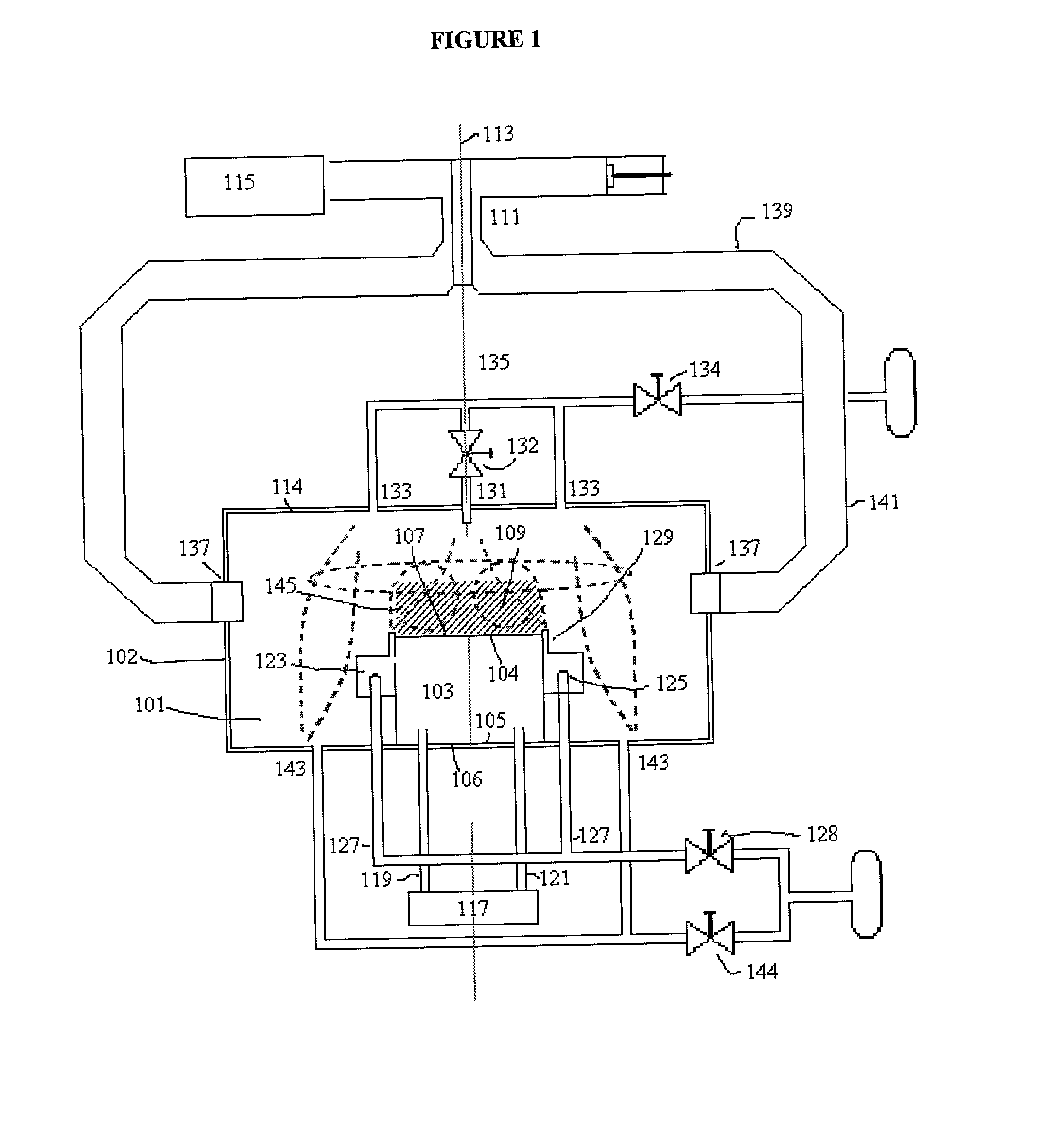 Spiral gas flow plasma reactor