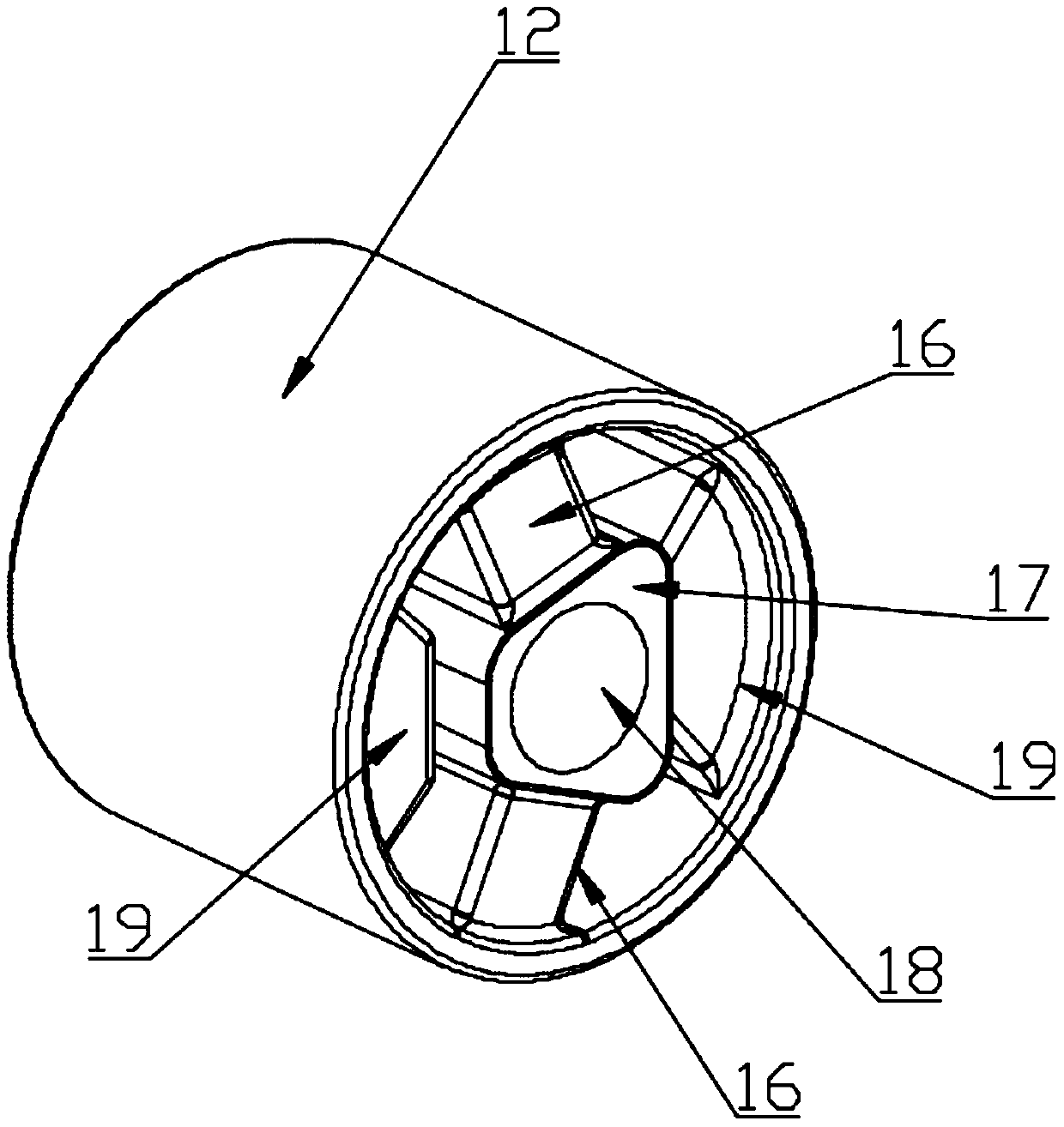 Vibration reduction and heat dissipation system for vehicle-mounted battery pack