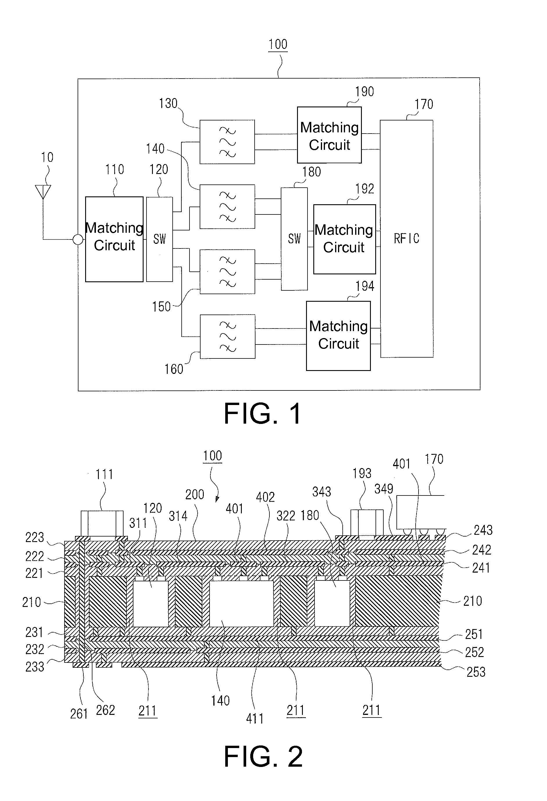 High frequency circuit module