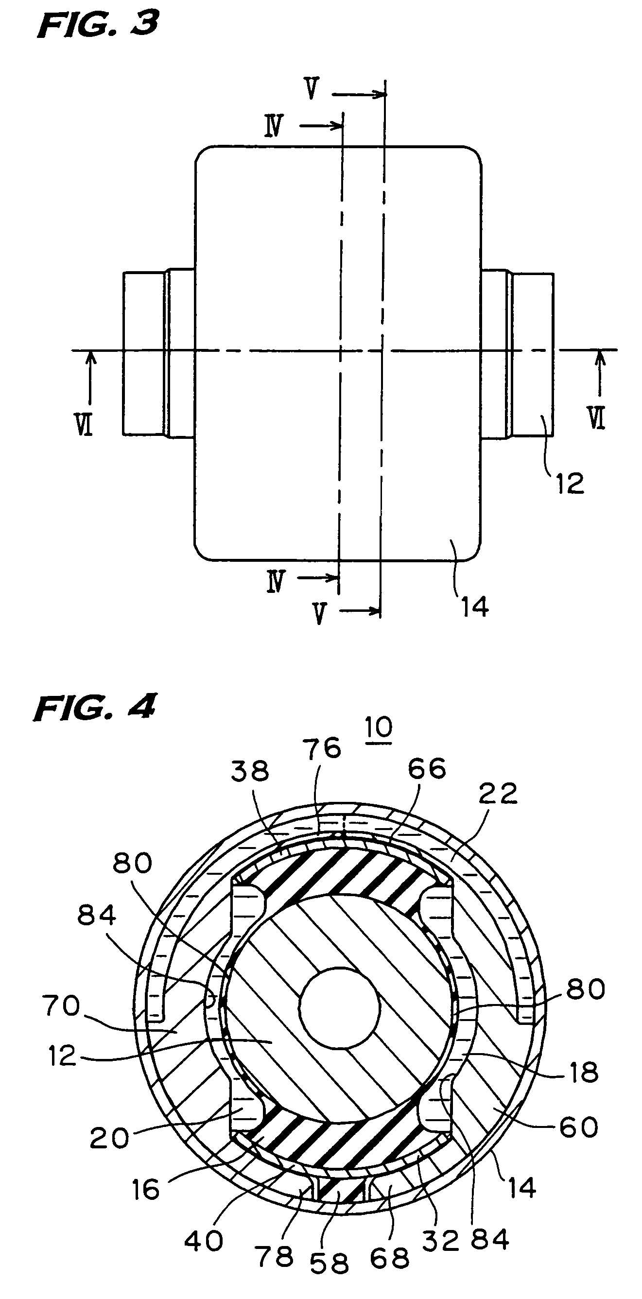 Hydraulic vibration isolation device