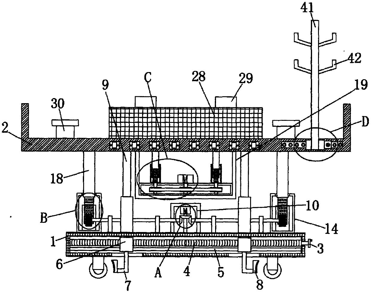 Special bed for percutaneous nephrolithotomy