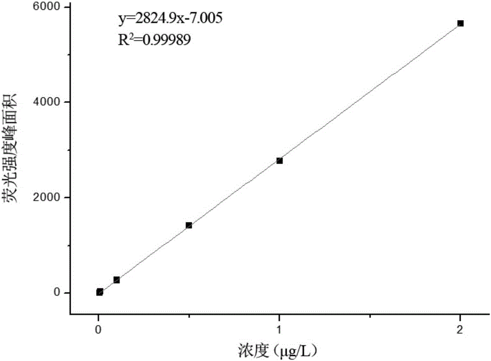 Nano composite material and preparation method thereof, and mercury ion detection method