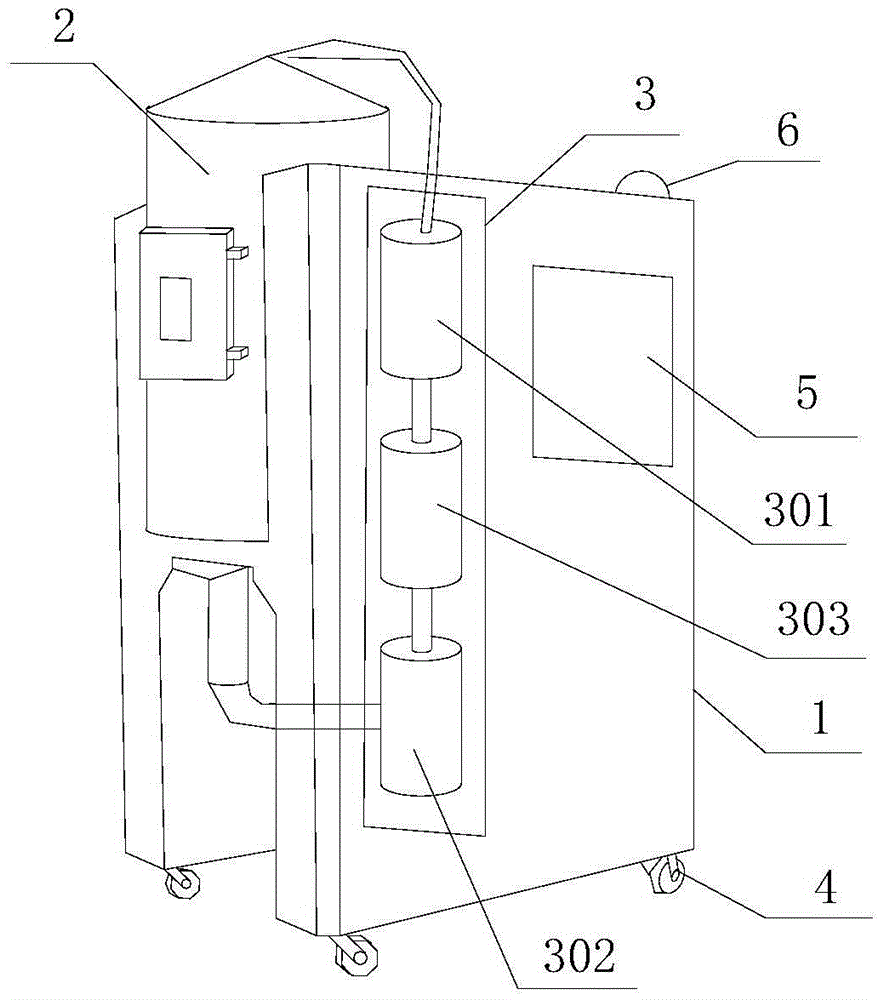 Self-warning sealing drying facility