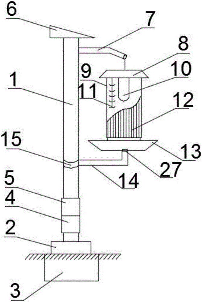 Agricultural solar disinfestation lamp