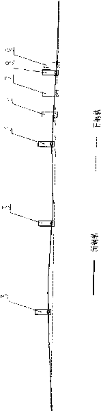 Rail collecting device and method of seamless track quick track switching operating vehicle