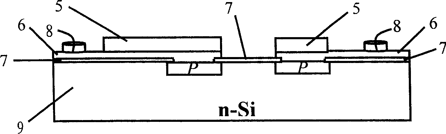 High anti-static high efficiency light-emitting diode and producing method