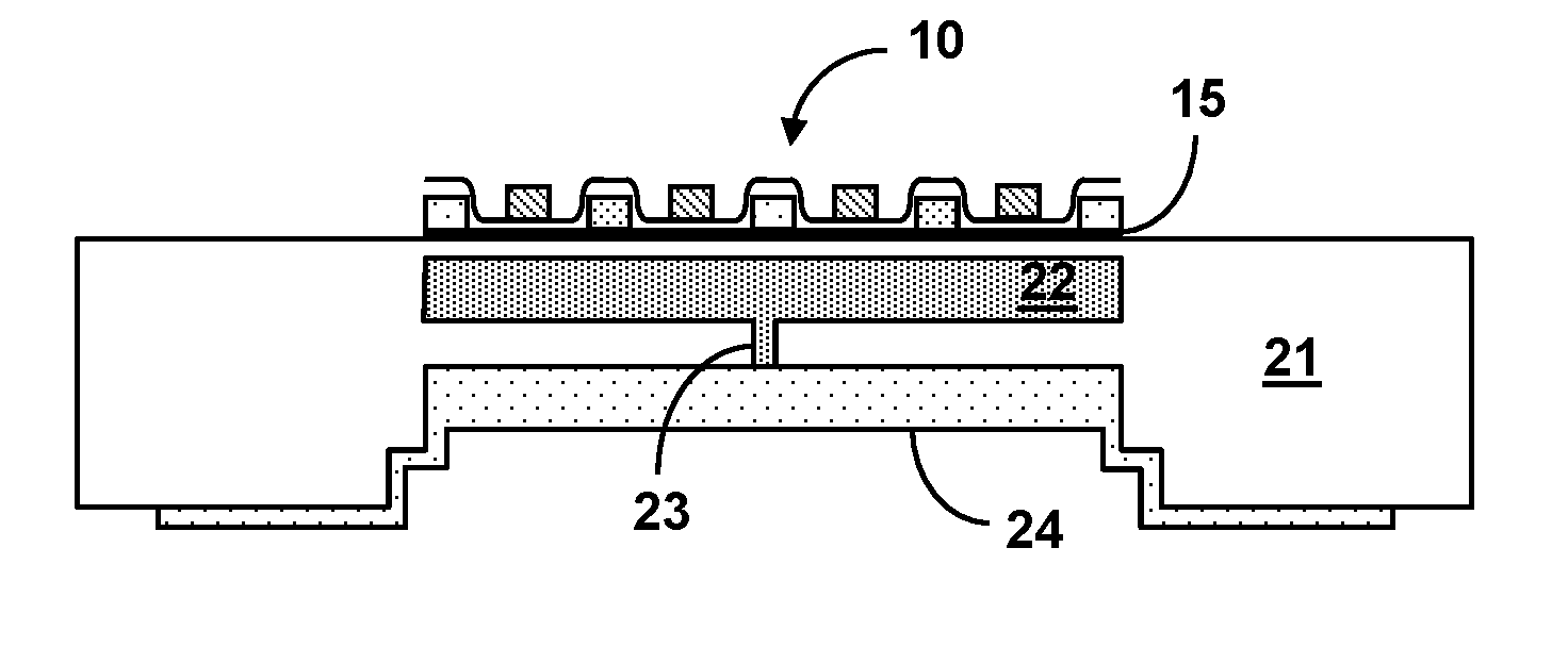 Photodetector with Interdigitated Nanoelectrode Grating Antenna