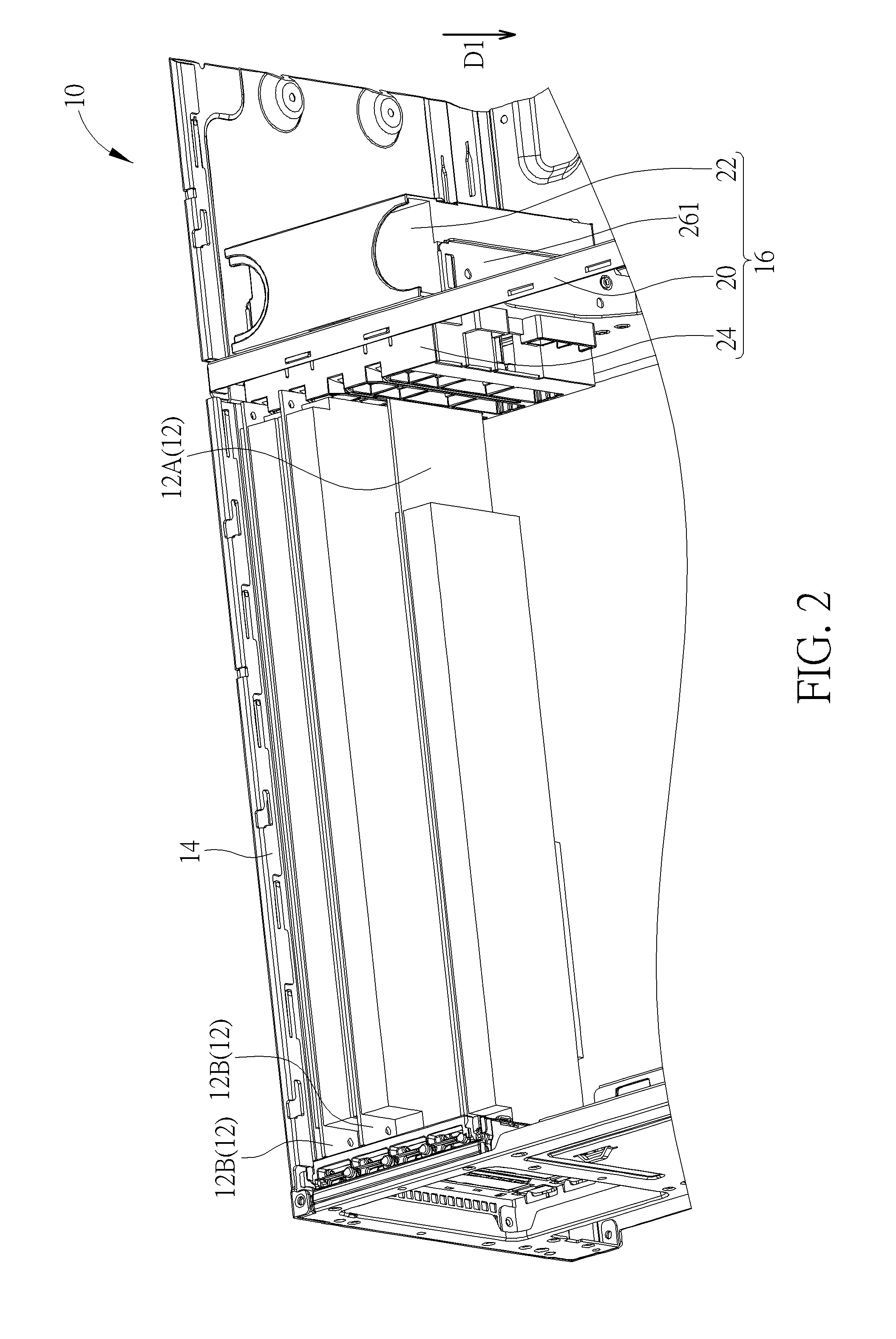 Flow guiding mechanism and related heat dissipating module and electronic device having the flow guiding mechanism