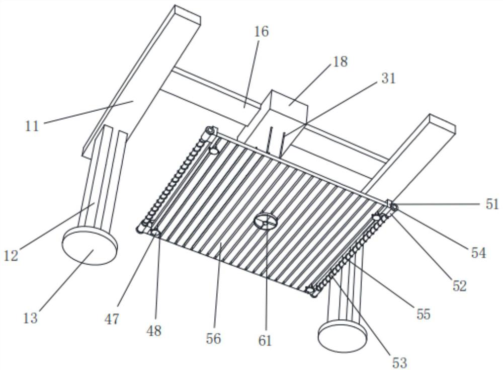 Lithium battery cell pole piece crushing and separating equipment