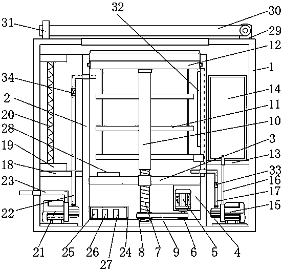 Sealed storage device for biological experiments