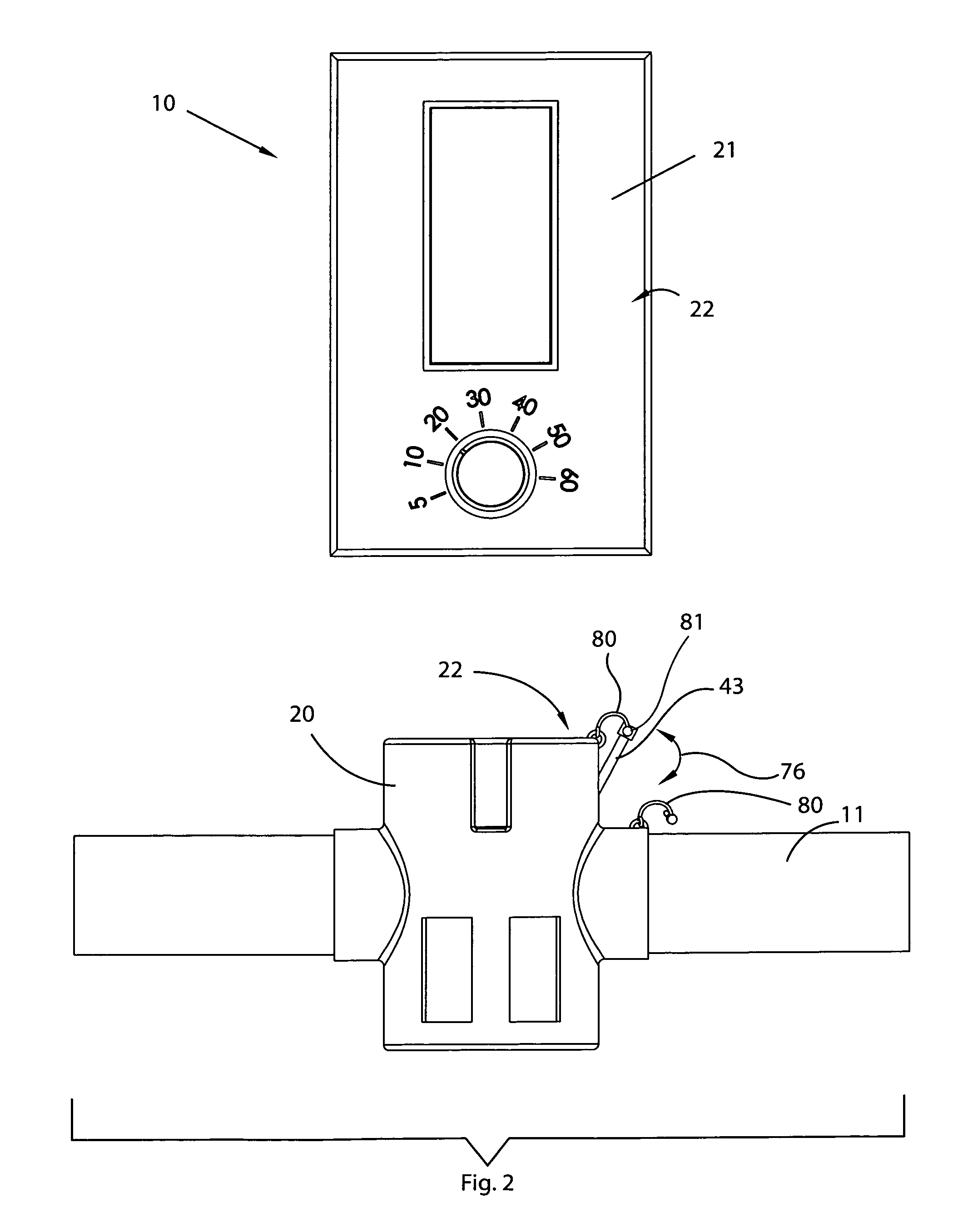 Flood prevention system and associated method