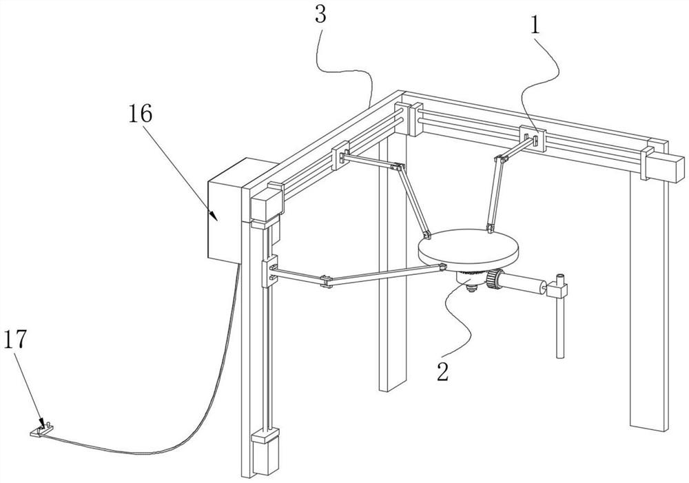 Fine adjustment auxiliary device for precise targeted puncture and use method of fine adjustment auxiliary device