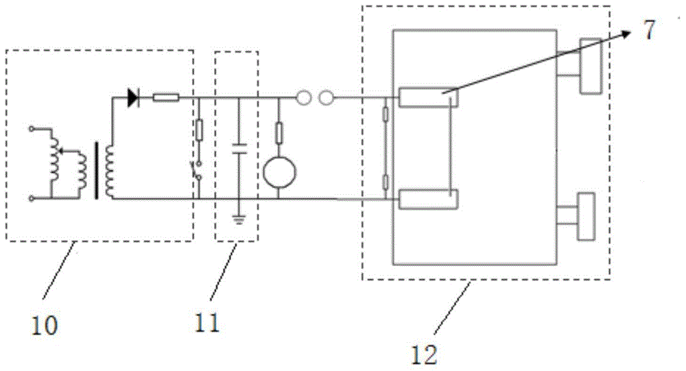 Method for preparing nano aluminum nitride material through electrical explosion process