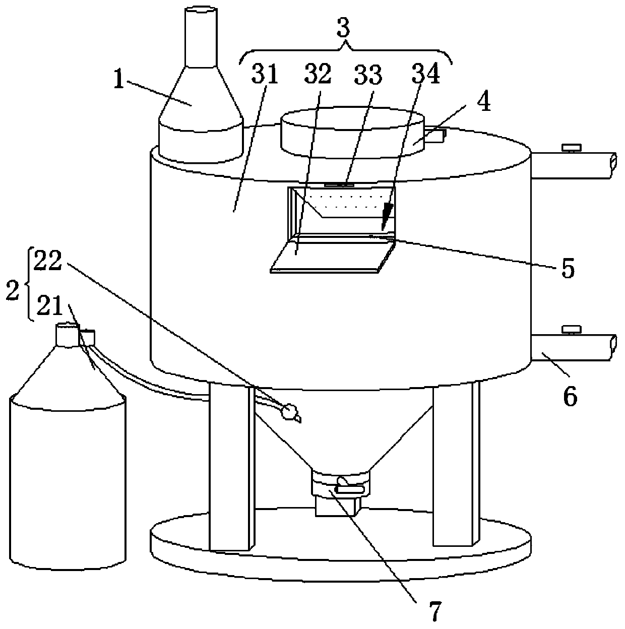 Straw power generation dense combustion unit