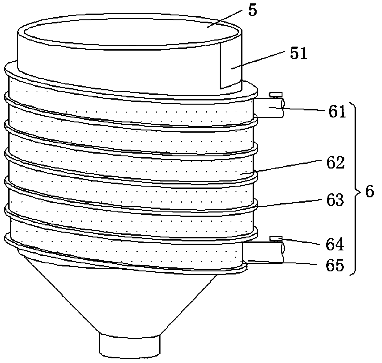 Straw power generation dense combustion unit