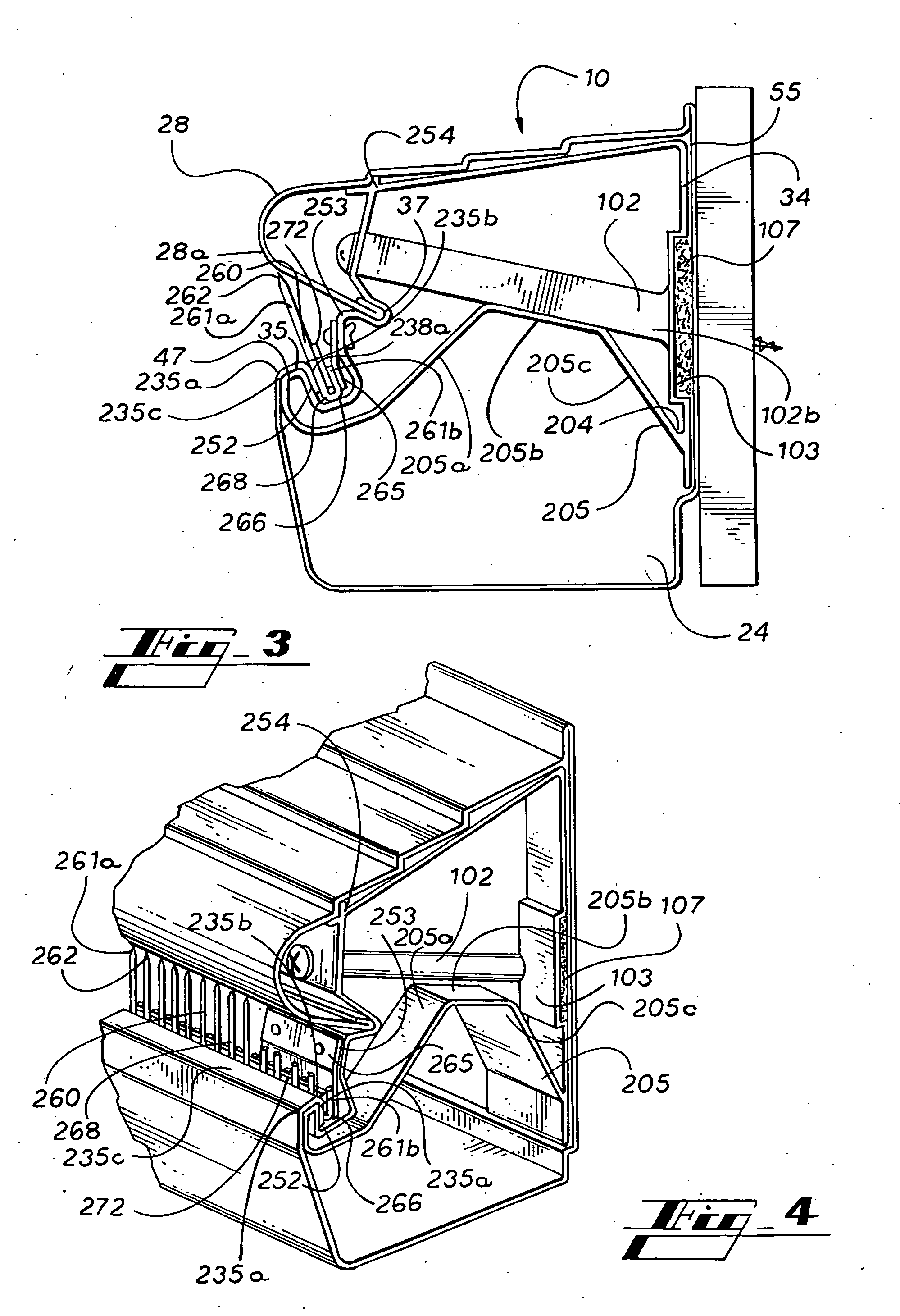 Covered rain gutter system