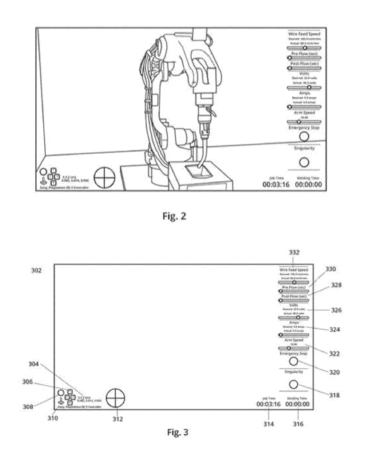 Teleoperated robot for flood-welding operations