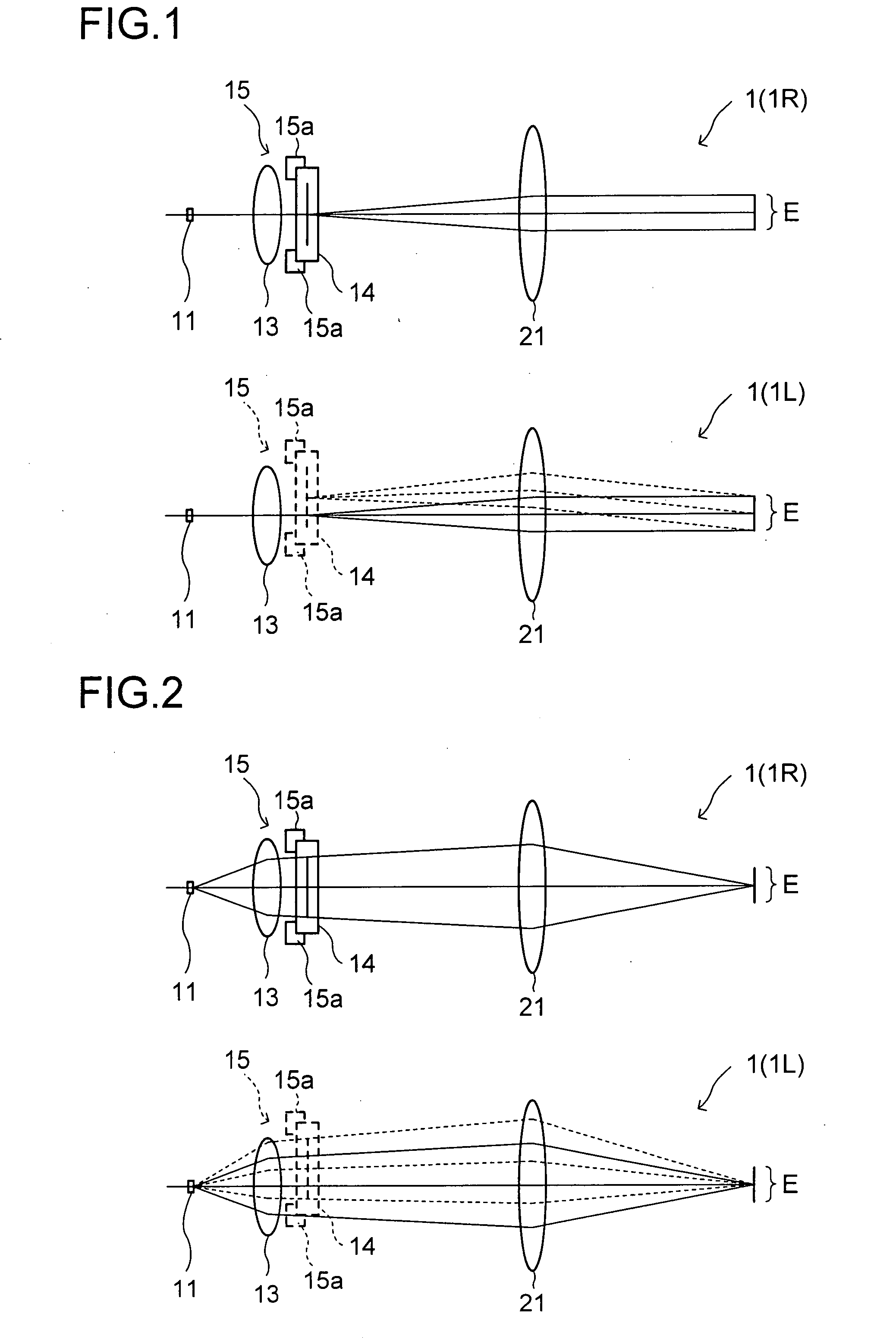 Image display apparatus, head-mounted display, and optical axis adjustment method