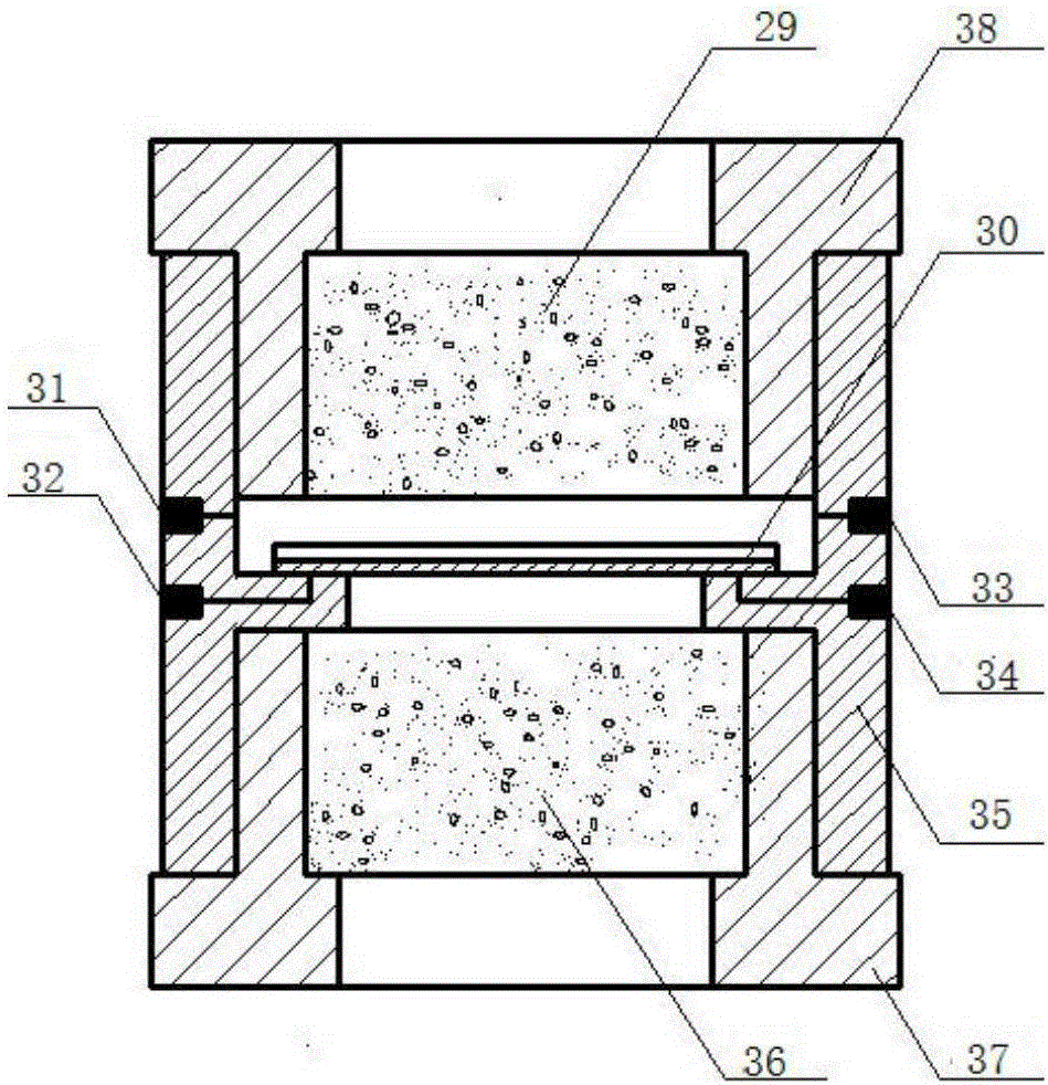 Visualization microscopic experimental device and method for displacing super heavy oil by using high-temperature high-pressure carbon dioxide