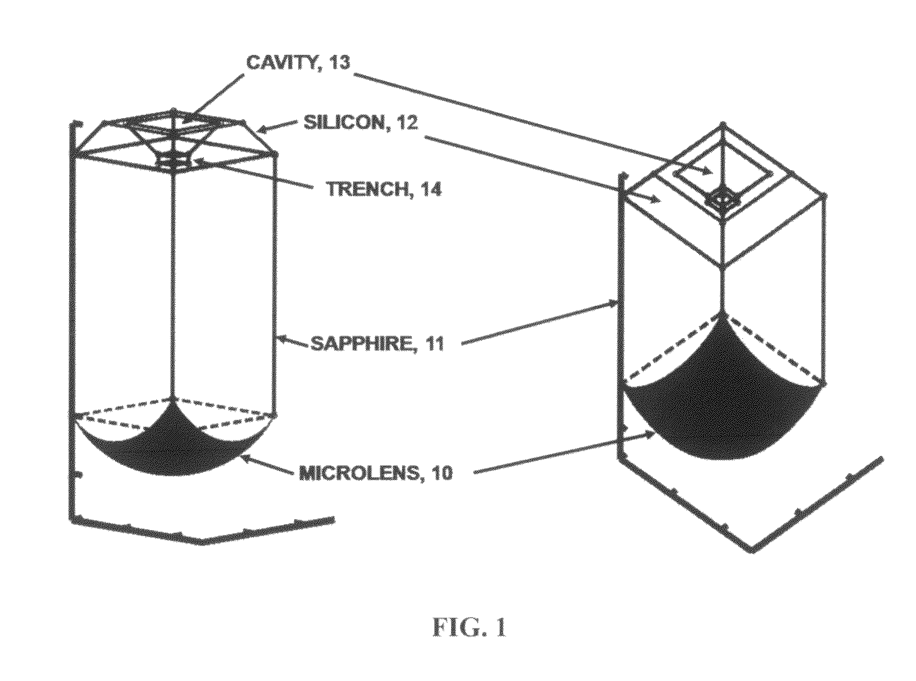 Compact, all solid-state, avalanche photodiode emitter-detector pixel with electronically selectable, passive or active detection mode, for large-scale, high resolution, imaging focal plane arrays