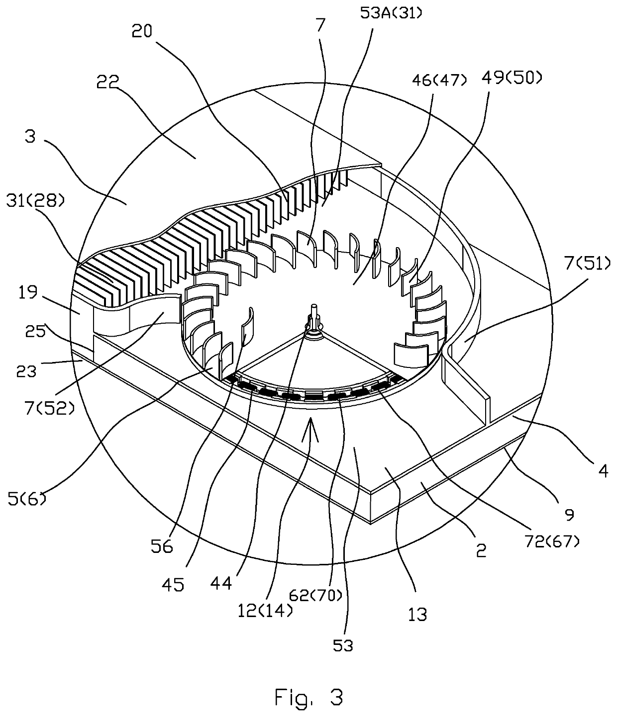 A compact heat recovery ventilation system